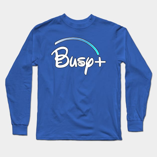 Busy Long Sleeve T-Shirt by The Bandwagon Society